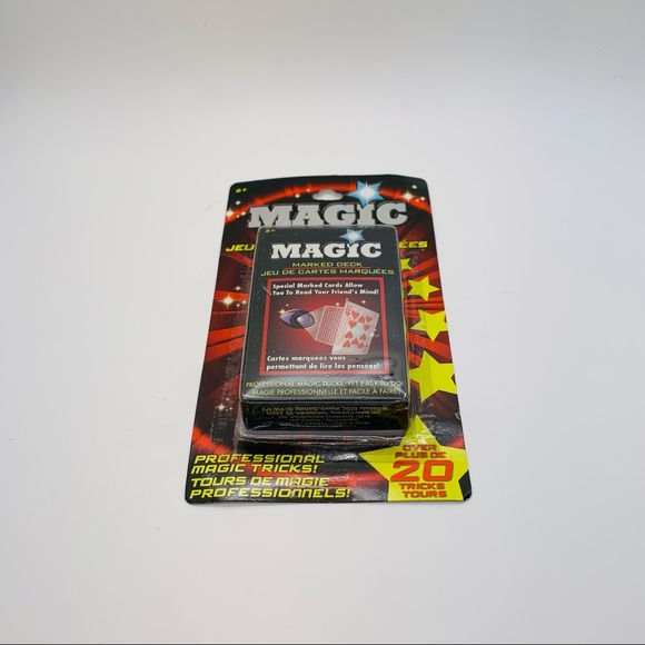 NWT Fantasma Toys RARE Professional Magic Card Deck. Marked deck for 20 tricks. - Picture 6 of 6